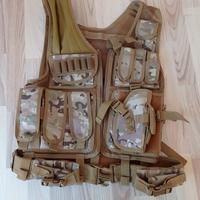 Gilet tattico militare mimetico 