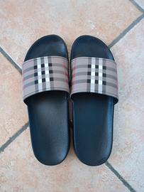 ciabatte Burberry beige taglia 45 