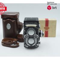 Rolleiflex 3.5F + Planar 75 F3.5 + Rolleikin 3.5
