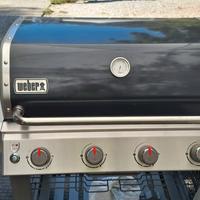 Barbecue professionale 4 fuochi a gas Weber