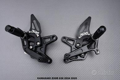 Pedane arretrate KAWASAKI ZX6R 636 2024 - 2025