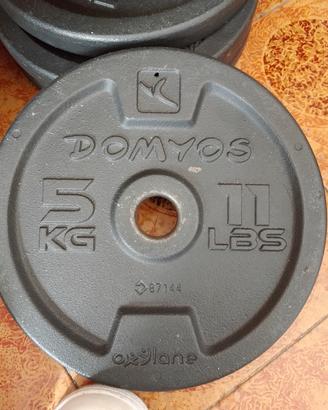 dischi domyos 5 kg