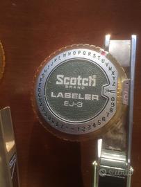 Etichettatrice vintage anni 60