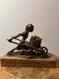 Scultura in bronzo - Giovanni Bertozzi