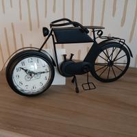 Orologio da tavolo moto bici stile industriale