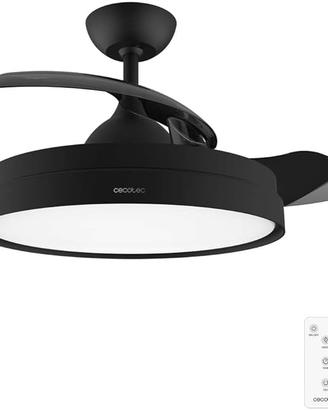 Cecotec Ventilatore da Soffitto con Luce e Pale Re