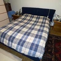 Letto matrimoniale imbottito