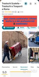 Traslochi e Deposito Roma Economici