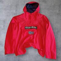 Napapijri Anorak Uomo - Rosso Vivo 🔴