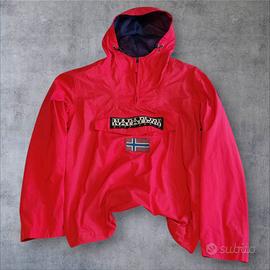 Napapijri Anorak Uomo - Rosso Vivo 🔴