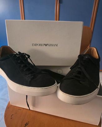 Scarpe Armani basse black, taglia 45