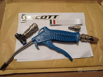 Pistola ad aria per compressore +acc.