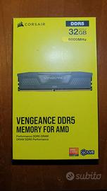 Corsair Vengeance DDR5 32GB (2x16GB) DDR5 6000MHz