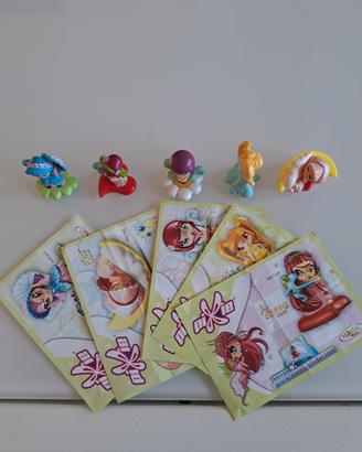 KINDER SORPRESA PIXIE 2009 + 5 CARTINE 