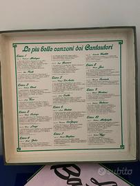 Cofanetto cantautori
