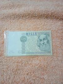 Banconota Italiana 1000 Lire Leonardo da Vinci 