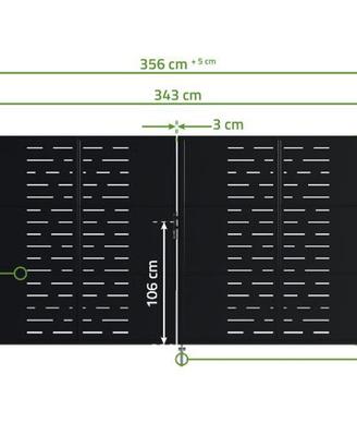 Cancello anta battente