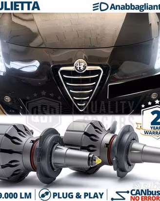 Kit Full LED H7 CANBUS PER Alfa Giulietta 19000 Lu