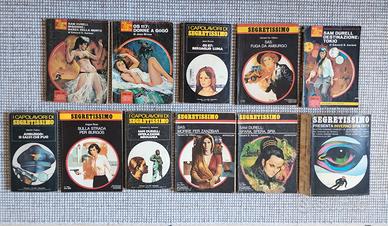 Lotto 14 libri Segretissimo Mondadori vintage