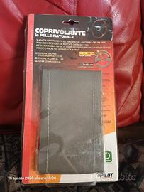 coprivolante in pelle naturale
