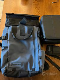 Zaino WANDRD PRVKE 21 Litri Blue Photo Bundle V3