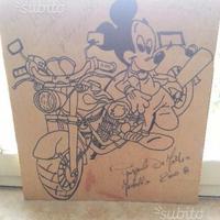 Disegni su tavole di legno