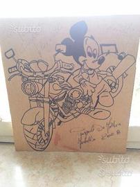 Disegni su tavole di legno