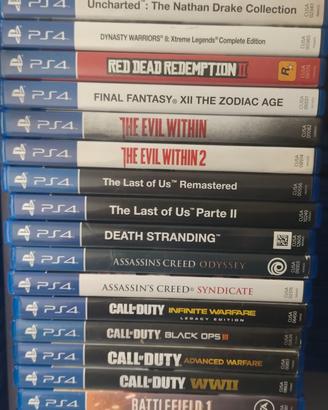 Giochi PS4 (leggere descrizione)