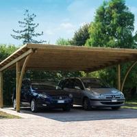 Tettoia in legno per auto Arc Cover mt.5x5 3440€