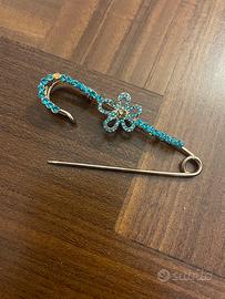 Antica spilla da balia vintage