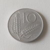 10 Lire 1956 Spighe di Grano Italia