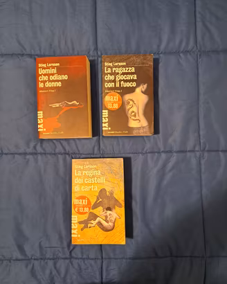 Libro trilogia Uomini che odiano le donne