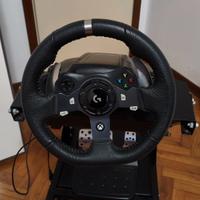 Volante Logitech G920 Driving Force + supporto