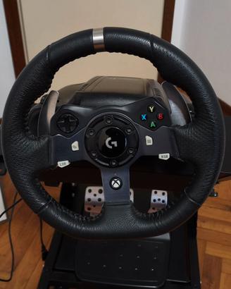 Volante Logitech G920 Driving Force + supporto