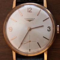 Orologio Longines oro 18 kt vintage anni '70