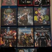 lotto stock 10 blu ray walt disney, pixar, marvel