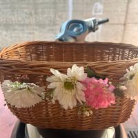 Cesto vimini per bici