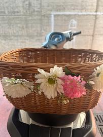 Cesto vimini per bici