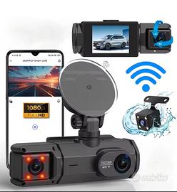 TELECAMERA PER AUTO DASHCAM WIFI FULL HD CAR VIDEO