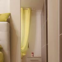 Specchio  da parete  49x180 Bianco effetto legno