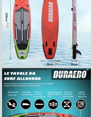 Sup X Kayak Nuovo Imballato! Qualità Premium 
