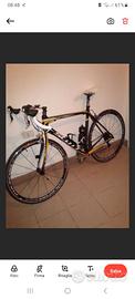 Bici Scott carbonio tg. M 53 cm.