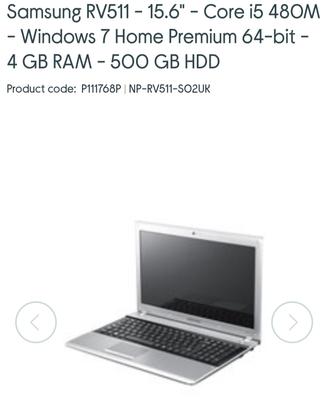 portatile Samsung i5