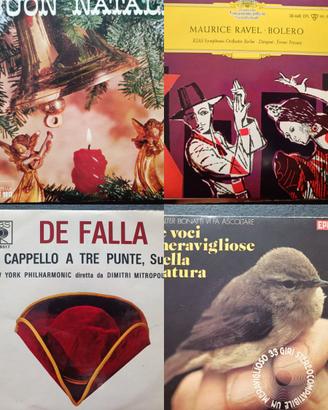 45 giri buon Natale Bolero il cappello a tre punte