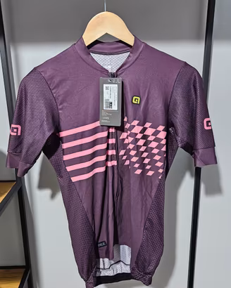 Maglia Alè Viola taglia L ciclismo bici  da corsa 