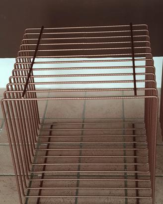 Cubo in filo ferro 