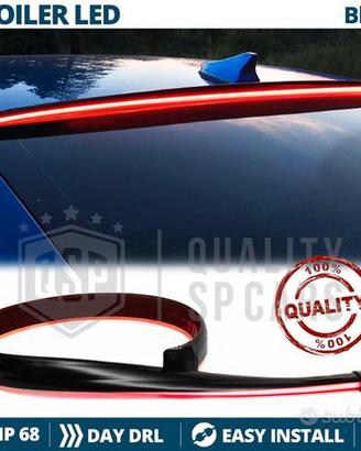 SPOILER LED per MAZDA Striscia LED Posteriore NERA