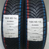 2 GOMME 155 65 14 KLEBER BR927