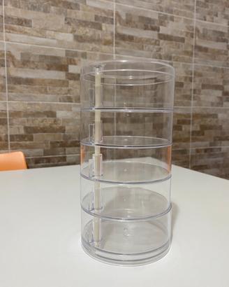 Organizer Multiuso Rotante a 5 Ripiani