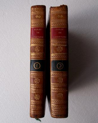 Fables de La Fontaine  – 2 volumi del 1818